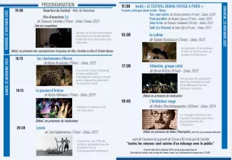 Programme festival GrecDoc 2025