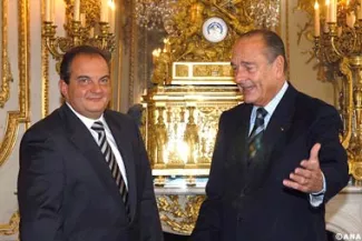 caramanlis chirac