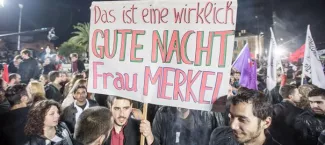 Alexis Tsipras et Angela Merkel calment le jeu L'opinion publique tient l'Allemagne pour responsable des difficultés traversées par la Grèce.