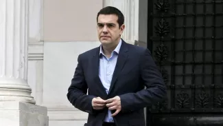 La Grèce envoie sa liste de réformes à Bruxelles Le premier ministre grec, Alexis Tsipras, à Athènes, vendredi. Crédits photo : ALKIS KONSTANTINIDIS/REUTERS