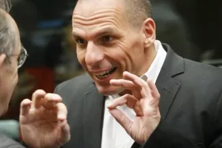 L'Eurogroupe se termine sans accord sur la dette grecque Yanis Varoufakis © EPA