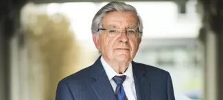 Jean-Pierre Chevènement: «L'Europe s'est construite par effraction et l'essence du système européen est oligarchique.» Crédits photo : Vincent BOISOT/Vincent BOISOT pour Le Figaro


