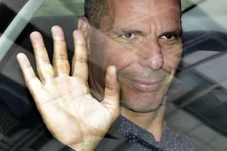 Grèce : Varoufakis démissionne cinq mois après son entrée en politique Yanis Varoufakis - AFP/ GERARD JULIEN