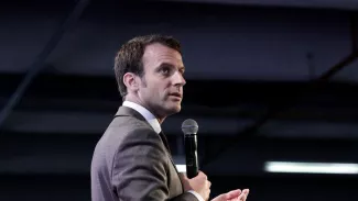 Emmanuel Macron : «Le FN est une forme de Syriza à la française» Emmanuel Macron à Paris, le 24 juin 2015. Crédits photo : Lemouton Stephane/ABACA