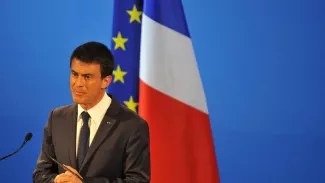 Le premier ministre Manuel Valls. Crédits photo : JEAN-CHRISTOPHE VERHAEGEN/AFP


