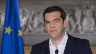 Malgré les ultimes réticences de la France, les pays de l'euro vont présenter la facture à Alexis Tsipras, sous la forme d'un choix politiquement impossible. Crédits photo : ANDREA BONETTI/AFP


