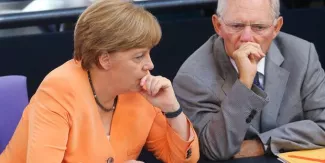 Wolgang Schäuble: "La dette grecque pas comparable avec celle de l'Allemagne après 1945" Wolgang Schäuble: "La dette grecque pas comparable avec celle de l'Allemagne après 1945".