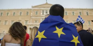 "La chancelière allemande serait affaiblie dans le cas d'un Grexit" "La chancelière allemande serait affaiblie dans le cas d'un Grexit".