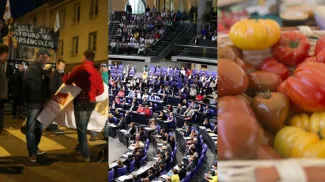 Agriculteurs, Grèce, fruits : le récap éco du jour Agriculteurs, Grèce, fruits : le récap éco du jour.