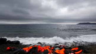 En cinq jours, 48'000 réfugiés arrivés en Grèce En cinq jours, 48'000 réfugiés arrivés en Grèce.