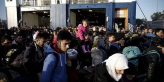 Grèce : le nombre de migrants bloqués attendrait 70.000 Grèce : le nombre de migrants bloqués attendrait 70.
