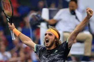Tennis - ATP - Shanghai - Shanghai : Novak Djokovic battu par Stefanos Tsitsipas en quarts de finale Tennis - ATP - Shanghai - Shanghai : Novak Djokovic battu par Stefanos Tsitsipas en quarts de finale.