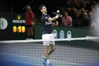 Tennis - Rolex Paris Masters - Novak Djokovic, vainqueur de Stefanos Tsitsipas : « Un de mes meilleurs matches de l'année » Tennis - Rolex Paris Masters - Novak Djokovic, vainqueur de Stefanos Tsitsipas : « Un de mes meilleurs matches de l'année ».