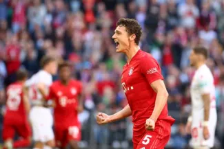 Foot - Composition du Bayern Munich : Benjamin Pavard et Kingsley Coman titulaires contre l'Olympiakos.