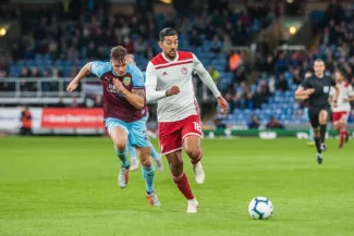 Foot - Transferts : Ahmed Hassan revient à l'Olympiakos Hassan de retour au Pirée. (Matt Wilkinson/Presse Sports)