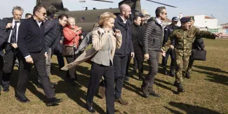 Face à l’afflux de migrants, l’UE promet « toute l’aide nécessaire » à la Grèce Face à l’afflux de migrants, l’UE promet « toute l’aide nécessaire » à la Grèce.