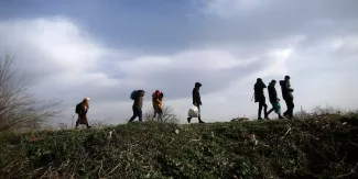 Migration: la crise de la frontière gréco-turque pousse l'Union européenne à faire face aux défis de la Grèce Migration: la crise de la frontière gréco-turque pousse l'Union européenne à faire face aux défis de la Grèce.