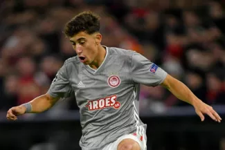 Konstantinos Tsimikas intéresse Nice. (Weber/Eibner/EXPA/PRESSE SPORTS/Presse Sports)


