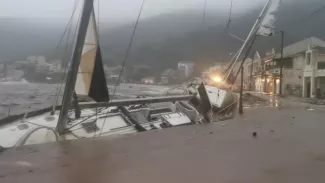 L'ouest de la Grèce touché par un rare ouragan méditerranéen L'ouest de la Grèce touché par un rare ouragan méditerranéen.