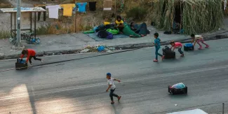 La Grèce envisage de transférer 3.000 réfugiés de Lesbos vers le continent La Grèce envisage de transférer 3.