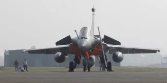 Grèce : et maintenant il ne reste plus qu'à signer le contrat Rafale ! La France va vendre à la Grèce 18 Rafale, dont 12 d'occasion et six appareils neufs. (Crédits : ADNAN ABIDI)