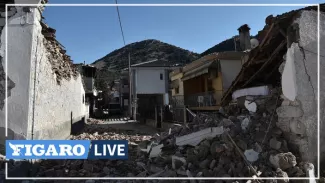 L'USGS repère un séisme près de Larissa, en Grèce. HANDOUT / AFP


