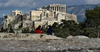 Athènes : sur l’Acropole, les travaux de la discorde Athènes : sur l’Acropole, les travaux de la discorde.