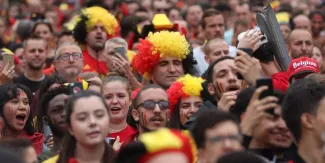 Match des Diables sur écran géant: un premier événement-test le 3 juin pour Belgique-Grèce Match des Diables sur écran géant: un premier événement-test le 3 juin pour Belgique-Grèce.
