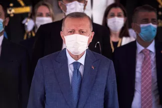 Turquie: À Chypre, Erdogan pousse pour une solution à deux États Turquie: À Chypre, Erdogan pousse pour une solution à deux États.