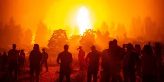 Incendies en Grèce : l’île d’Eubée ravagée par les flammes, en images Incendies en Grèce : l’île d’Eubée ravagée par les flammes, en images.