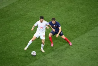 Foot : Le Suisse Steven Zuber (Eintracht Francfort) prêté à l'AEK Athènes Steven Zuber a été prêté à l'AEK Athènes. (F. Faugère/L'Équipe)