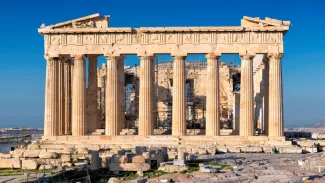 Marbres du Parthénon: l'Unesco appelle le British Museum à revoir sa position Les marbres du Parthénon, prélevés entre 1802 et 1803 par Lord Elgin alors ambassadeur britannique à Constantinople, sont l'objet de frictions entre le Royaume-Uni et la Grèce. lucky-photo / stock.adobe.com