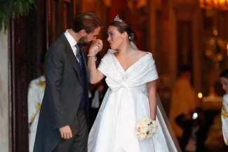 Mariage princier à Athènes: le premier d’un membre de la famille royale depuis septembre 1964 Mariage princier à Athènes: le premier d’un membre de la famille royale depuis septembre 1964.