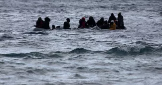 Naufrages successifs au large de la Grèce : au moins 30 migrants sont morts Naufrage de migrants en mer Egée, en février 2020.