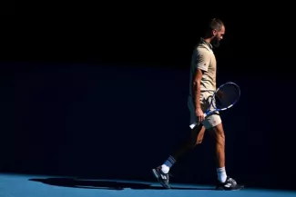Benoît Paire aura eu ses moments, mais pas assez de constance. (M. Sette/Reuters)


