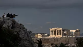 Le Parthénon à Athènes. Louisa GOULIAMAKI / AFP


