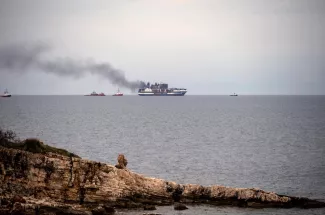 Mer Méditerranée: Le bilan de l’incendie du ferry en Grèce s’alourdit Mer Méditerranée: Le bilan de l’incendie du ferry en Grèce s’alourdit.