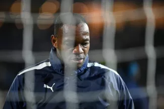 Steve Mandanda gardera la cage de l'OM contre le PAOK. (P. Lahalle/L'Équipe)


