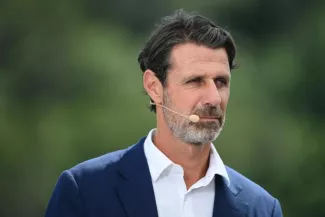 Roland-Garros - Médias - Patrick Mouratoglou, consultant pour France Télévisions pendant Roland-Garros Patrick Mouratoglou rejoindra France Télévisions pendant Roland-Garros. (A. Mounic/L'Équipe)