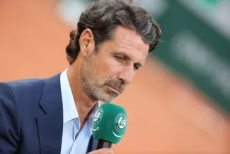 Roland-Garros (H) - Patrick Mouratoglou : « Ce match peut faire beaucoup de bien à Nadal » Patrick Mouratoglou. (N. Luttiau/L'Équipe)
