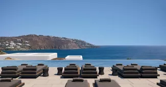 Scorpios, Kalesma, Coya... Nos adresses fétiches pour un long week-end à Mykonos Scorpios, Kalesma, Coya.