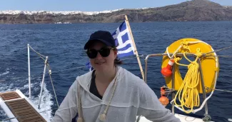“Le télétravail dans les îles grecques, c’est possible” Photo Mathilde Andreis