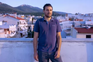 Iasonas Apostolopoulos, sauveteur de réfugiés honni du gouvernement grec Iasonas Apostolopoulos, sauveteur de réfugiés honni du gouvernement grec.
