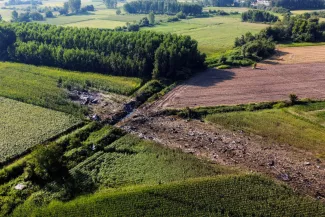 Un avion-cargo serbe transportant « des produits de l’industrie de défense serbe » s’écrase dans le nord de la Grèce Un avion-cargo serbe transportant « des produits de l’industrie de défense serbe » s’écrase dans le nord de la Grèce.