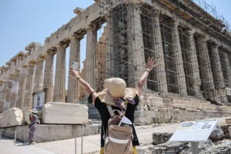 La Grèce de nouveau très prisée des vacanciers La Grèce de nouveau très prisée des vacanciers.