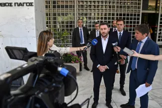 Un scandale type "Watergate" retourne la Grèce.
