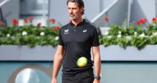 Patrick Mouratoglou à propos d'Holger Rune : «C'est un passionné qui croit en lui» Patrick Mouratoglou à propos d'Holger Rune : «C'est un passionné qui croit en lui».