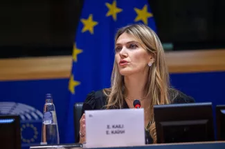 Parlement européen: Enquête pour corruption : l’élue grecque Eva Kaili inculpée Parlement européen: Enquête pour corruption : l’élue grecque Eva Kaili inculpée.