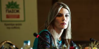 Grèce : le parquet financier ouvre une enquête préliminaire sur Eva Kaili pour corruption Eva Kaili est incarcérée en Belgique (Archives). © Menelaos Myrillas / SOOC / SOOC via AFP
