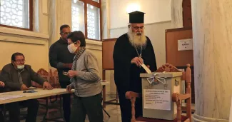 «Game of Thrones» à Chypre pour l’élection du patriarche «Game of Thrones» à Chypre pour l’élection du patriarche.